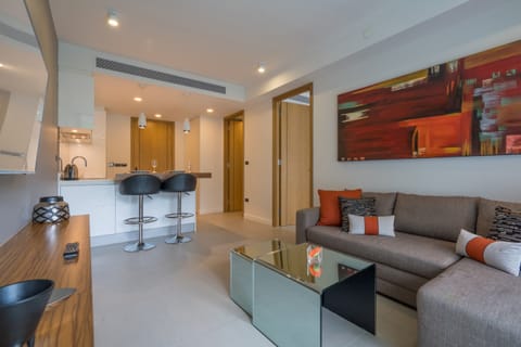 Standard Apartment | Living area | Flat-screen TV