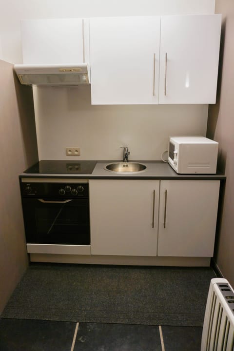 Deluxe Studio Suite, Kitchenette, River View | Private kitchenette | Fridge, coffee/tea maker, electric kettle