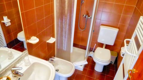 Superior Double Room, 2 Bedrooms | Bathroom | Shower, free toiletries, hair dryer, bidet
