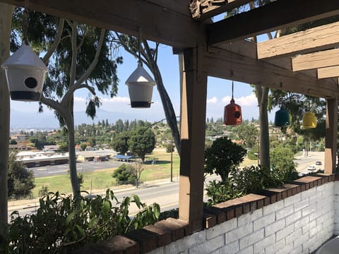 Patio with Mountain View