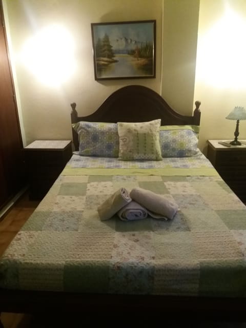 Basic Double Room | Premium bedding, desk, iron/ironing board, free WiFi