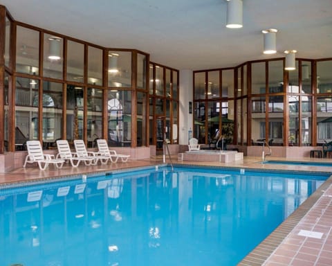 Indoor pool, open 9:00 AM to 11:00 PM, sun loungers