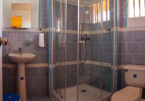 Double or Twin Room | Bathroom | Shower, hair dryer, towels