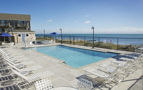 Indoor pool, seasonal outdoor pool