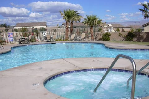 Pool one just across the street from our lovely home!