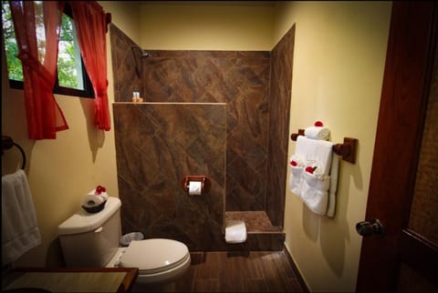 Premier Room | Bathroom | Free toiletries, hair dryer, towels, soap