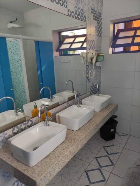 Comfort Shared Dormitory, Women only | Bathroom | Shower, free toiletries, hair dryer, towels