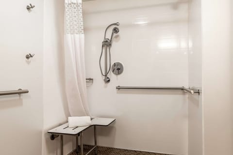 Room, 1 Double Bed, Accessible, Non Smoking | Bathroom shower