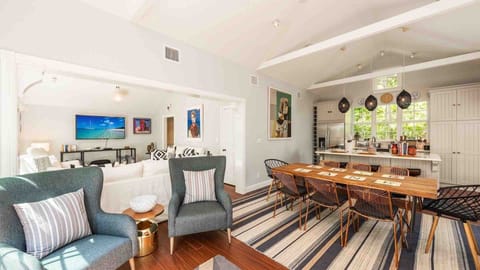 The open layout is perfect for entertaining...