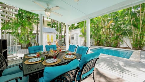 Treat the group to a poolside BBQ...