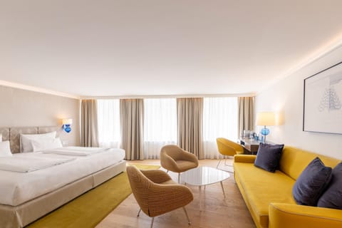 Suite (free standing tub) | 1 bedroom, minibar, in-room safe, individually furnished