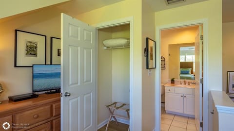 There's also a closet...