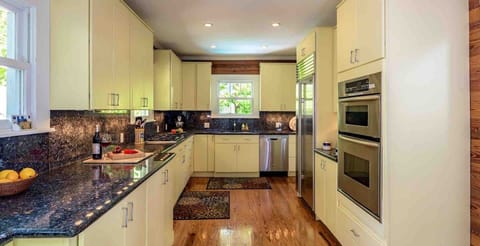 You'll have every tool and appliance needed to prepare a gourmet meal from home...