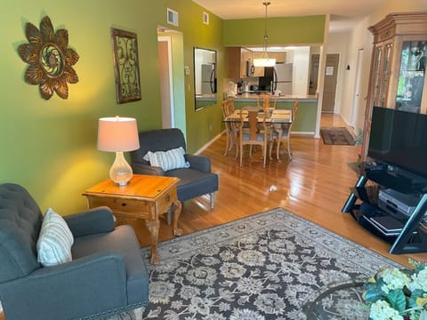 The living room has a Sofa Sleeper!