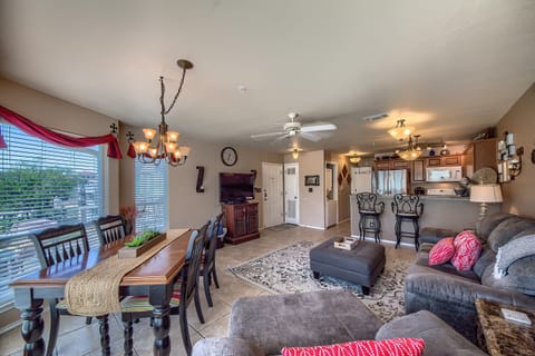 Dining Room/ Living room! Sofa sleeper is available for guests!