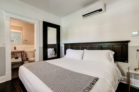 Room, 1 King Bed, Refrigerator, Ground Floor | Premium bedding, desk, laptop workspace, soundproofing