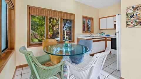 Hale Aloha Kai at Whalers Cove - Detached Ohana Dining Nook & Kitchen - Parrish Kauai
