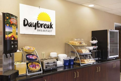 Free daily on-the-go breakfast
