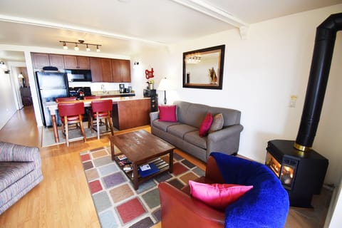 Living Area with Gas Fireplace - Living Area with Gas Fireplace