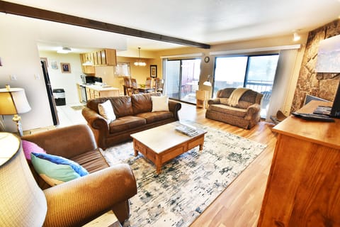 Living Area with Floor to Ceiling Windows - Living Area with Floor to Ceiling Windows