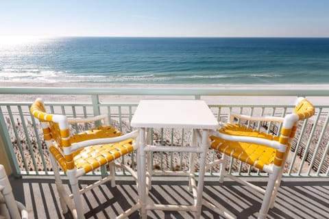 Beautiful, coastal, classy, PI 611 truly has EVERYTHING - Stunning views of the Emerald Coast right from your private balcony. You are directly on the Gulf of Mexico.