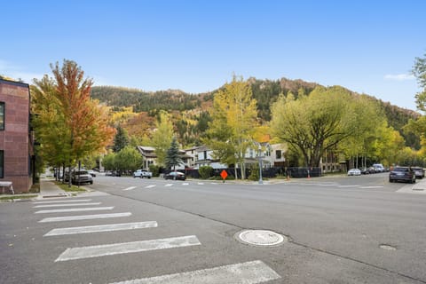 Easy walking distance to restaurant row