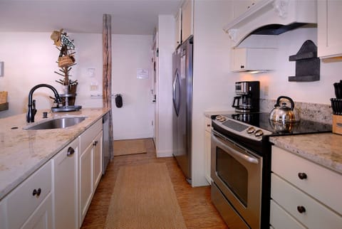 Galley style kitchen
