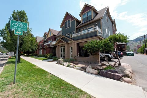 Exterior view of the building