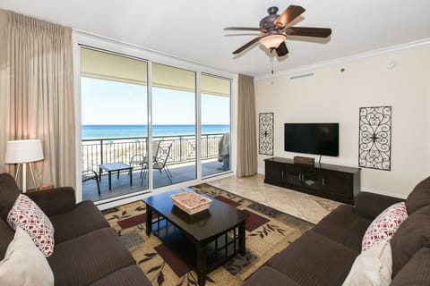 Bella Riva 106 - Living Area with Gulf View