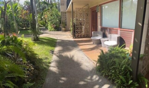 Outside sitting area