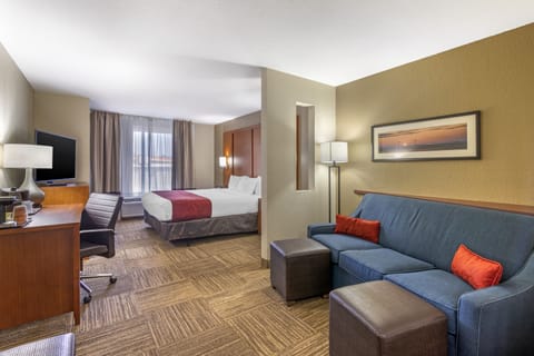 Suite, Accessible, Non Smoking | Premium bedding, pillowtop beds, in-room safe, desk