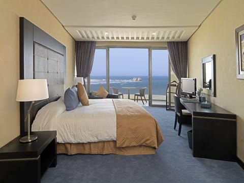 Suite, Sea View (Ambassador) | Premium bedding, minibar, in-room safe, individually decorated