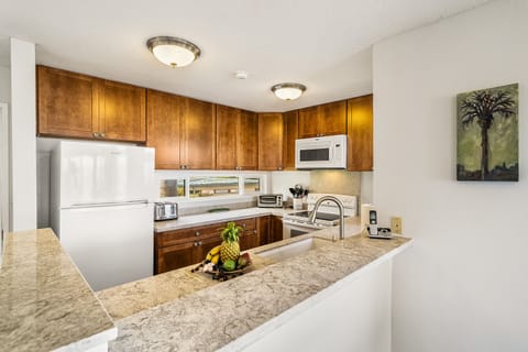 Fully equipped kitchen