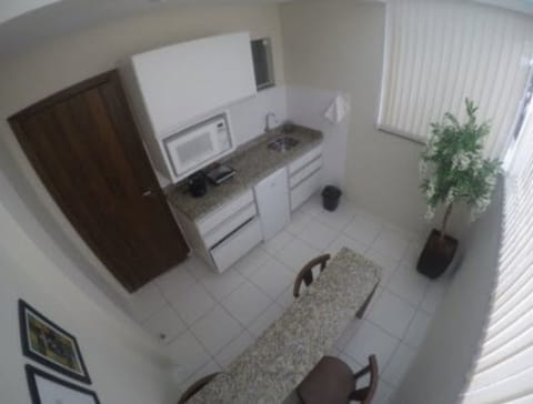 Family Apartment | Private kitchen | Microwave, coffee/tea maker, electric kettle, cookware/dishes/utensils