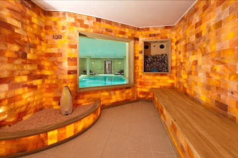 Sauna, Turkish bath, body treatments, body wraps, facials