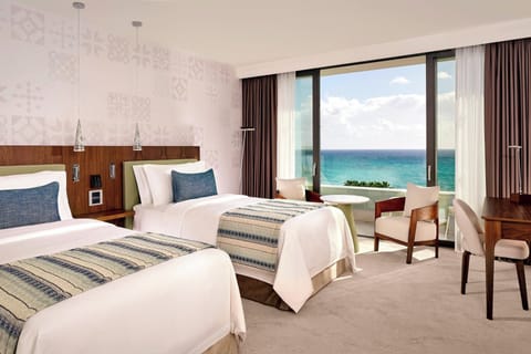 Superior Room, 2 Twin Beds, Sea View | Premium bedding, minibar, in-room safe, desk