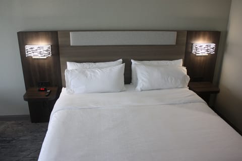 Suite, 1 King Bed, Accessible (Communications) | In-room safe, desk, blackout drapes, iron/ironing board