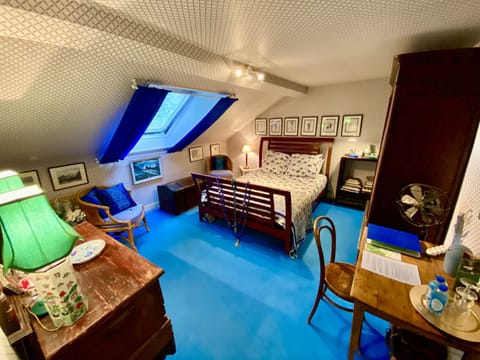 Classic Double Attic Room - 3rd Floor | Individually decorated, individually furnished, desk, free WiFi