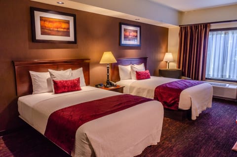 Deluxe Room, 2 Queen Beds | Premium bedding, pillowtop beds, desk, laptop workspace