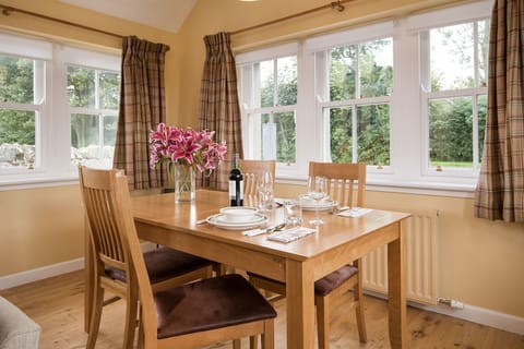 The Bothy at Swinton Hill - the dining table