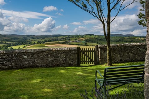 Overthwarts Farmhouse - view from garden