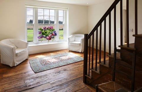 Original wooden floors and light, spacious rooms
