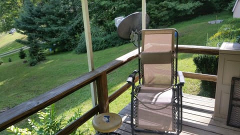 The front porch view