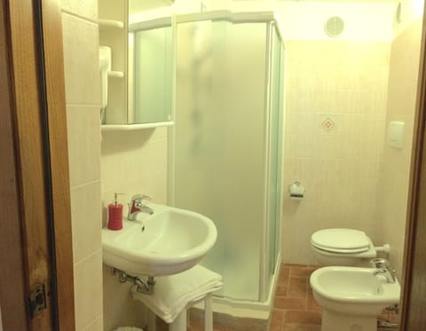 Double or Twin Room | Bathroom | Shower, free toiletries, hair dryer, bidet