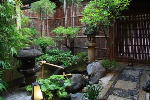 Traditional Room SYOEN, Twin Japanese Futons, With Garden, Shared bath, Pirvate toilet, Non Smoking | Garden view