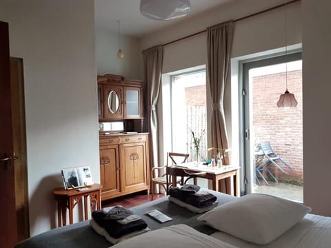 Desk, iron/ironing board, free cribs/infant beds, free WiFi