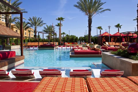 2 outdoor pools, cabanas (surcharge), pool umbrellas