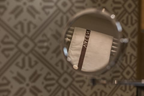 Free toiletries, hair dryer, bathrobes, slippers