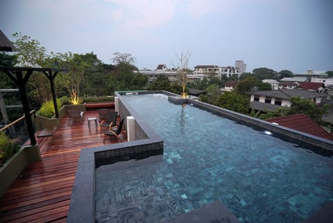 Rooftop pool