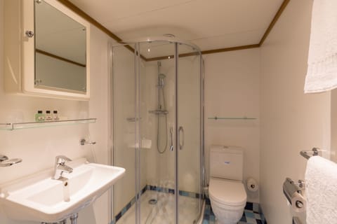 Executive Room, 1 King Bed | Bathroom | Shower, eco-friendly toiletries, hair dryer, towels